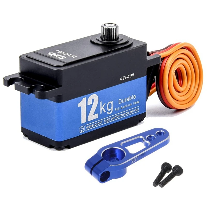 

FBIL-12KG Metal Gear Low Profile Digital Servo For 1/10 On-Road Touring Drift Car 3RACING Sakura D5 MR HPI Tamiya Kyosho