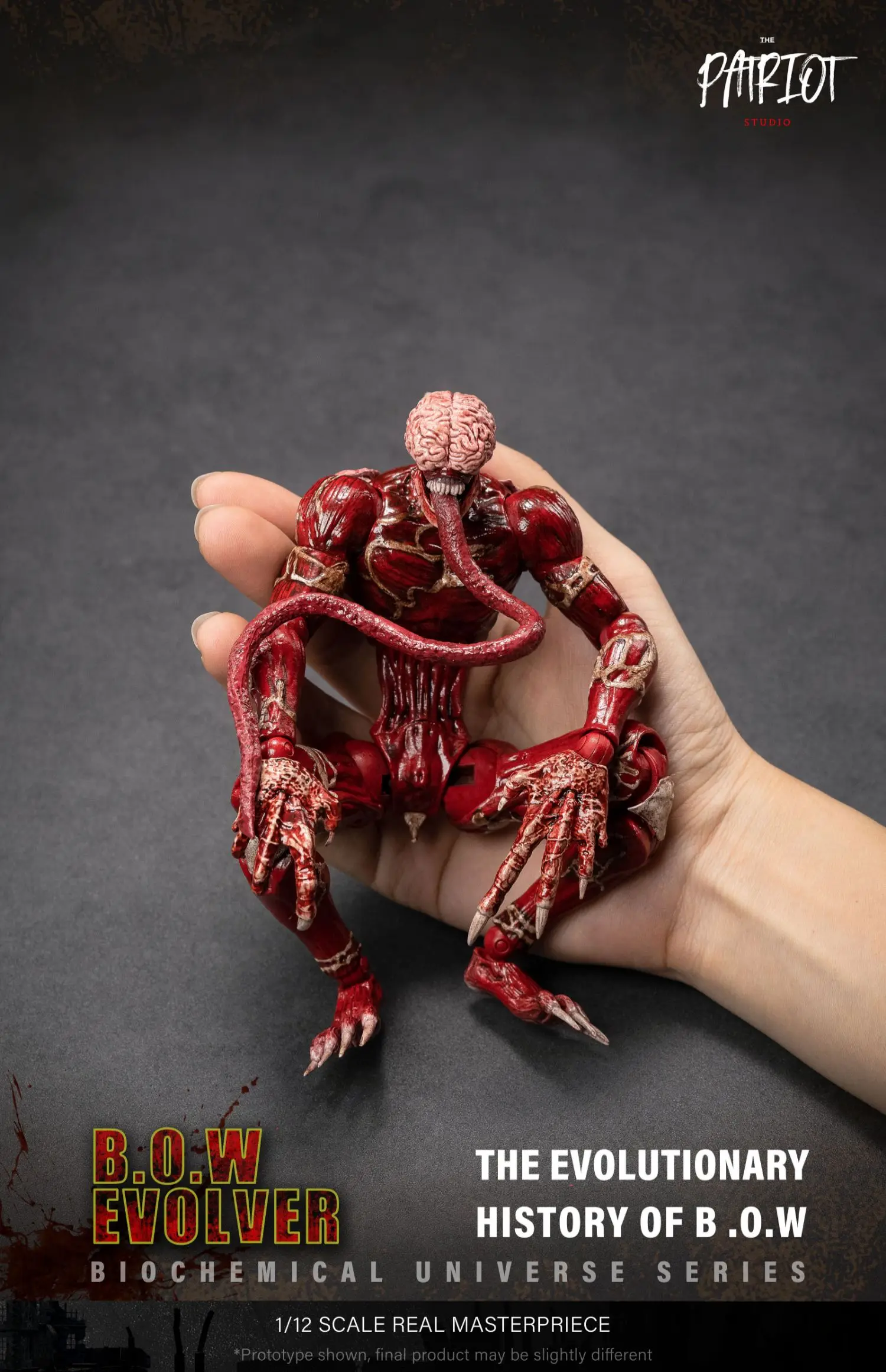 MAK Patriot Studio 1/12 B.O.W Evolver Мутированный Монстр