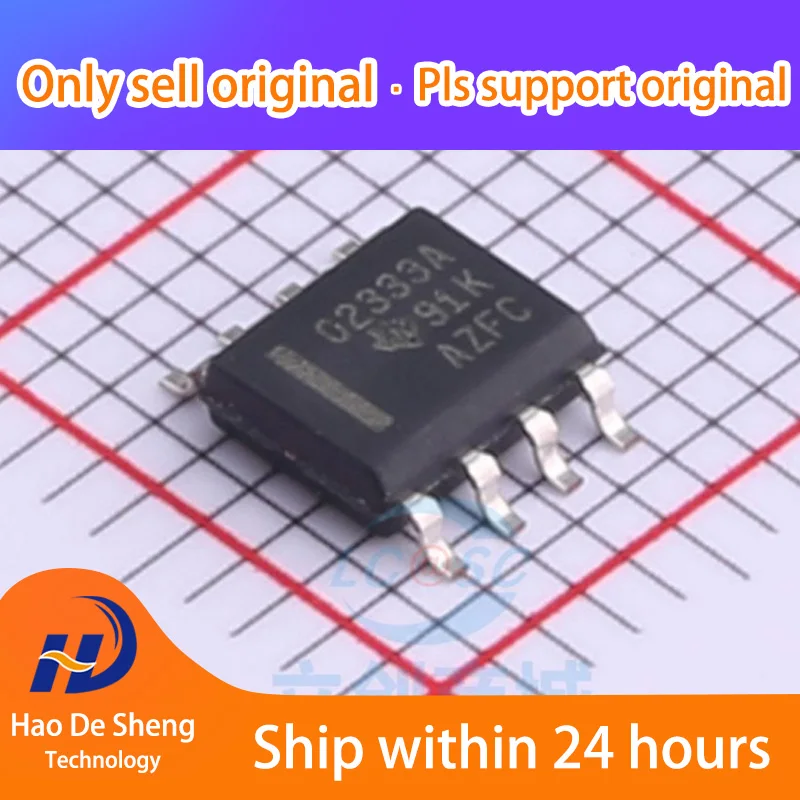

10PCS/LOT OPA2333AIDR OPA2333AID Logo O2333A SOP-8 New Original in Stock