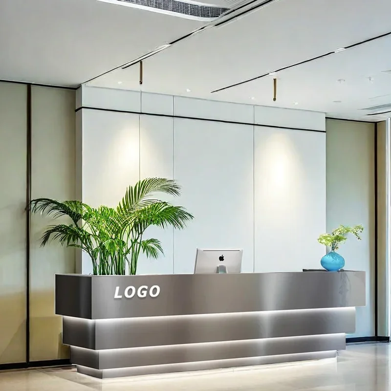 Кассовая мебель для оформления заказа подиумный стол приема салон красоты