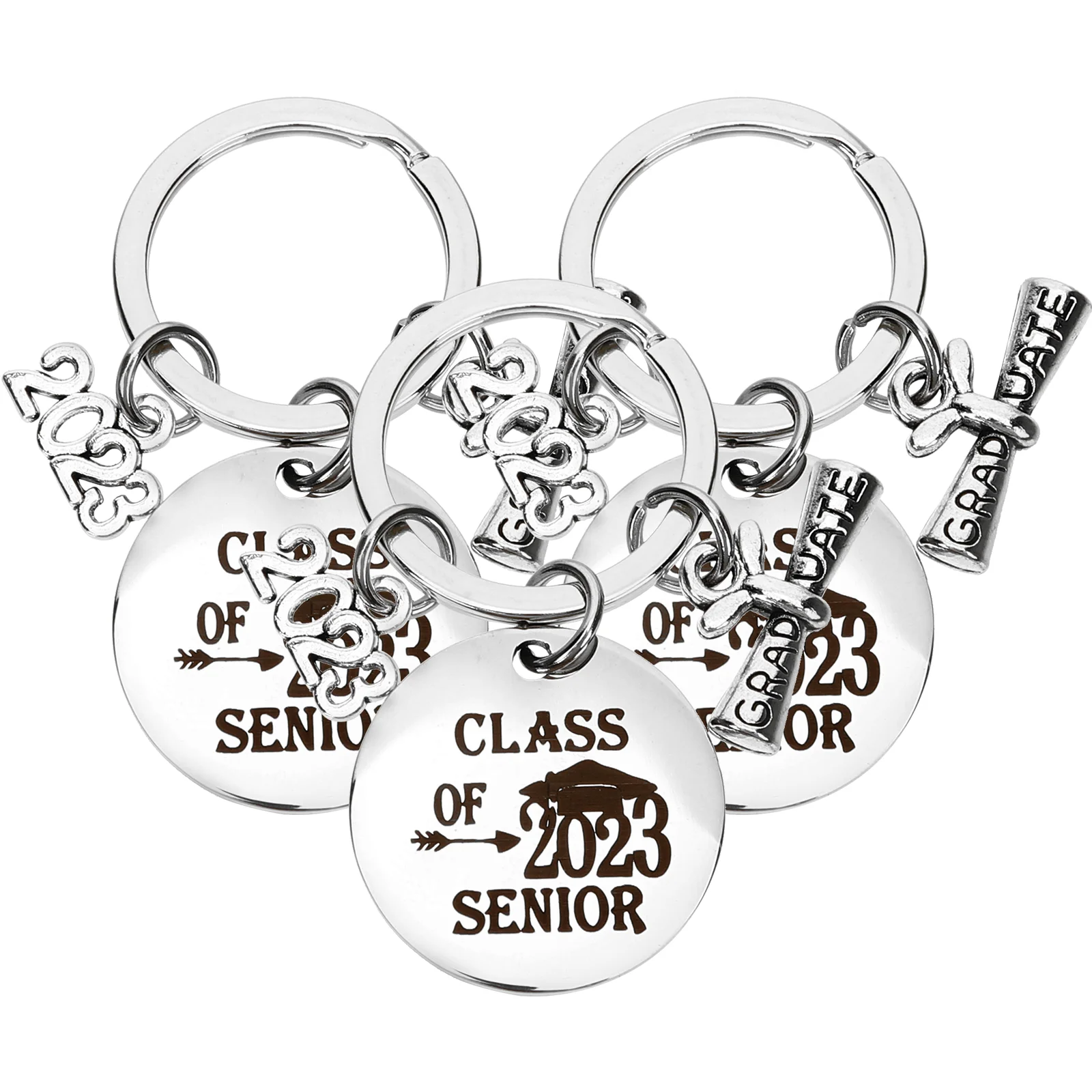 

Keychain Graduation Grad Key Pendant Gift Decor Keyring Senior Ornament Hanging Holder Ring Class Gifts Souvenir School Pruse