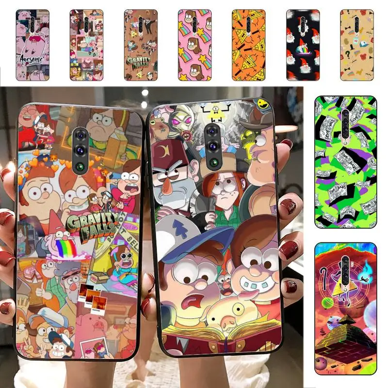 

Disney Gravity Falls Comic Anime Phone Case for Vivo Y91C Y11 17 19 17 67 81 Oppo A9 2020 Realme c3