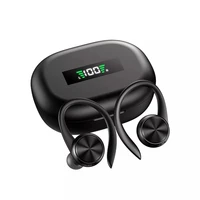 wireless bluetooth headphones ipx5 waterproof sports ear hooks earphones tws hifi stereo music earbuds with mic for xiaomi
