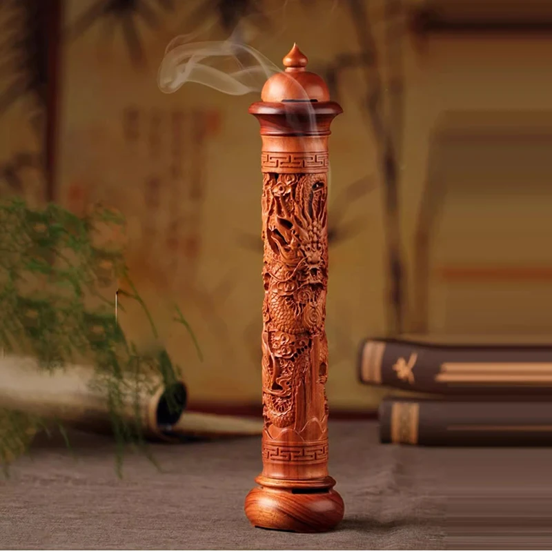 

Деревянная курильница-дракон YXYMCF