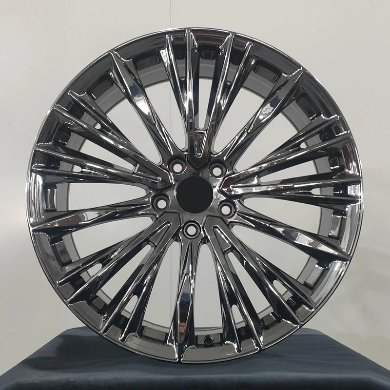 Фото Колесные диски Rimopower Chrome Black Concave из кованого сплава, 18, 19 дюймов, 5x114.3, 5x112, 5x120, моноблочные, для автомобилей, в продаже №2