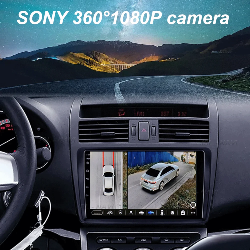 Фото Автомобильный радиоприемник Android 15 для Mazda 6 GH 2007 2008 2009 2010 2011 2012, беспроводной CarPlay, авторадио, мультимедиа, GPS, 4G, WIFI №5