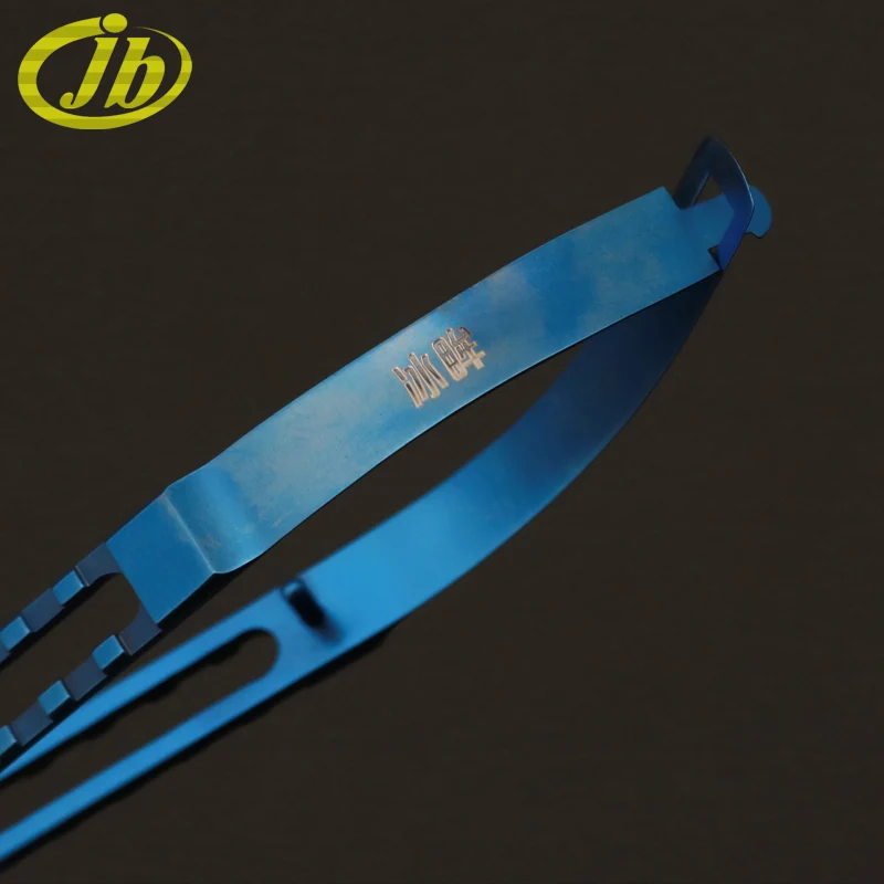 Capsulorhexis forceps hough type 10.5cm titanium alloy arc ophthalmic instruments medical tools