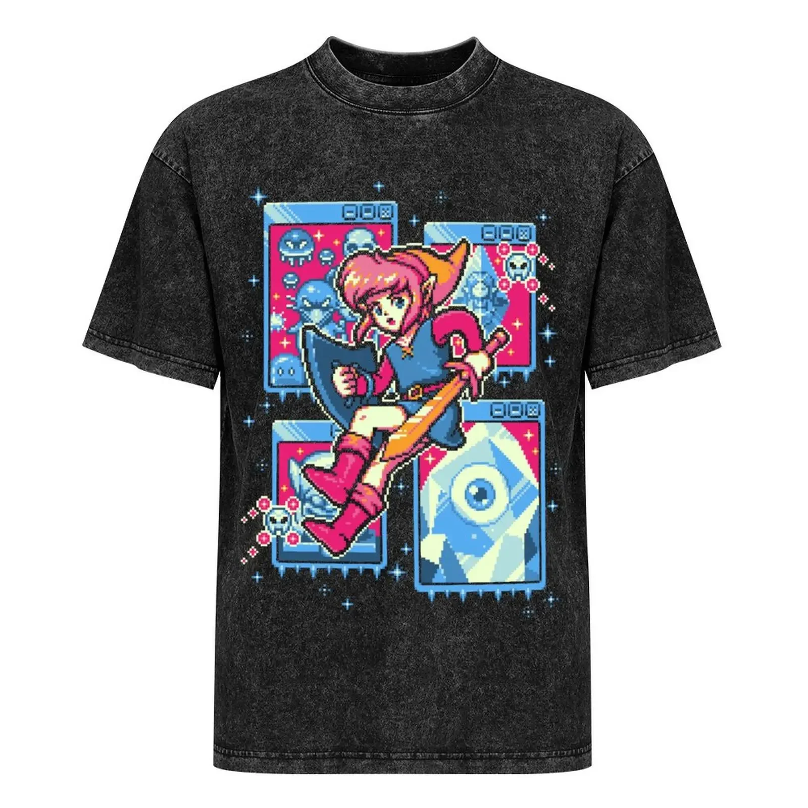 Ice дворец майка Дешевые вещи кавайная одежда быстросохнущие мужские рубашки