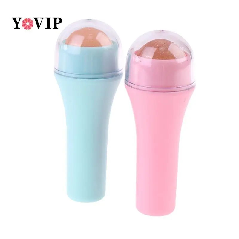 

1 Pc Face Oil Absorbing Roller Volcanic Stone Blemish Remover Face T-zone Volcanic Stone Oil Absorbing Ball