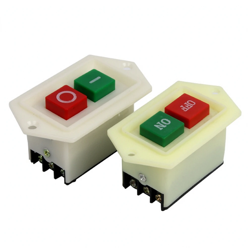 

1Pcs LC3-5/10,Button Switch Control Box,3P,Three-Phase Power control Starter,5/10A 220/380VAC,Electrical Equipment,ON-OFF