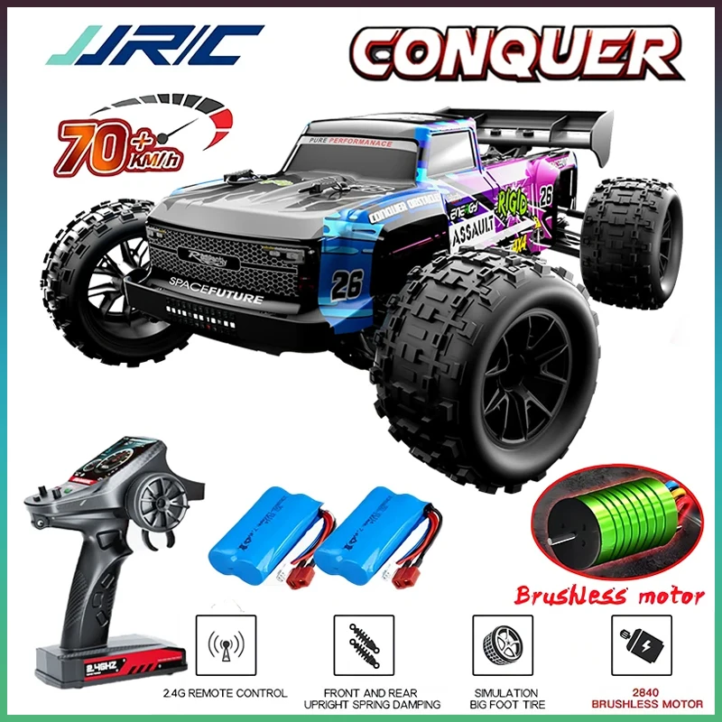JJRC 1/14 супер бесщеточный 70 км 4WD Радиоуправляемый автомобиль со стандартным