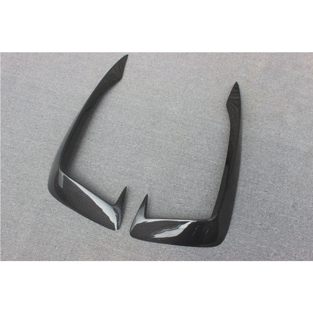 Внешняя передняя противотуманная фара из углеродного волокна для Audi A4 S4 B9 2017 2018