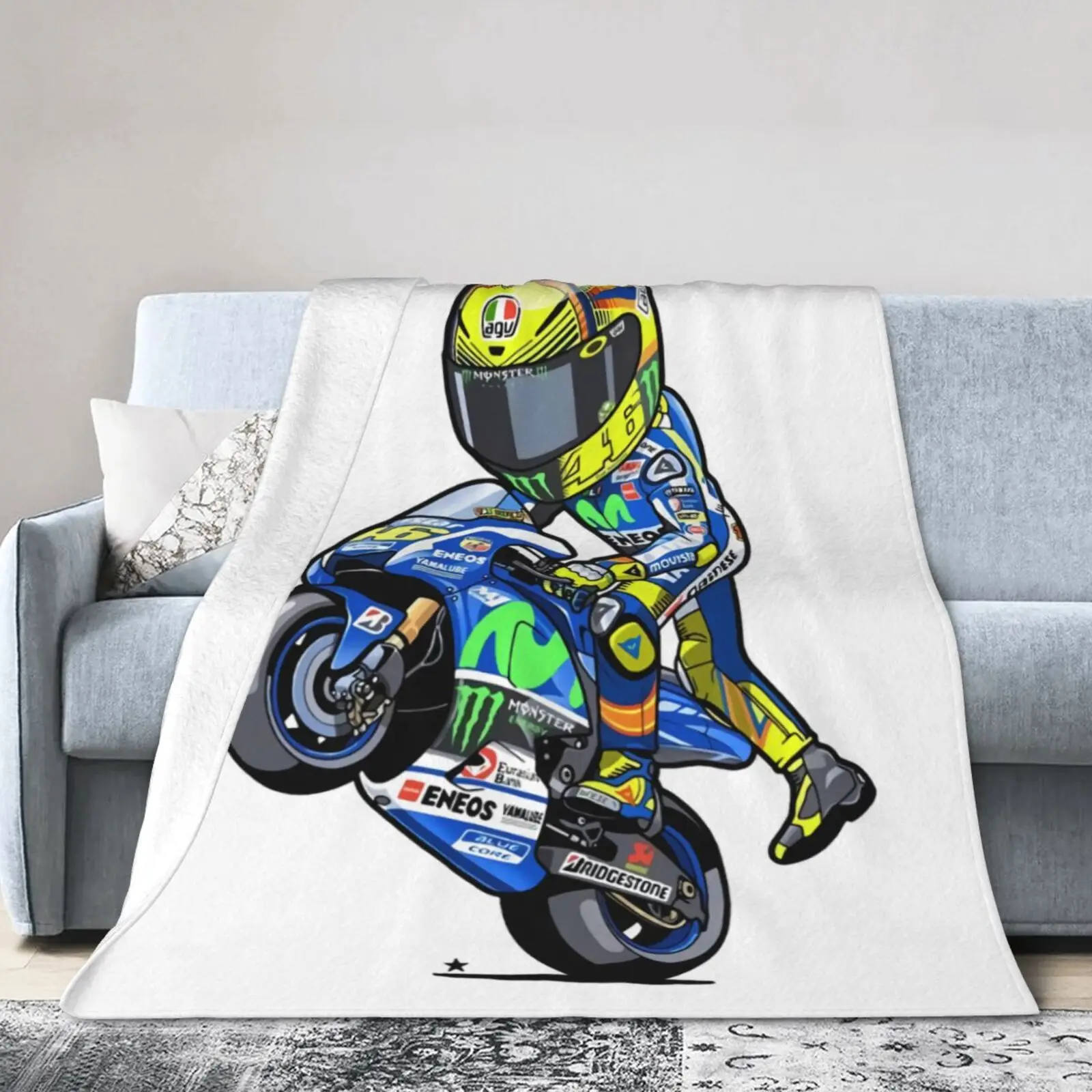 

Rider Blanket Breathable Flannel Winter Super Warm Bed Blanket Travel Bedding