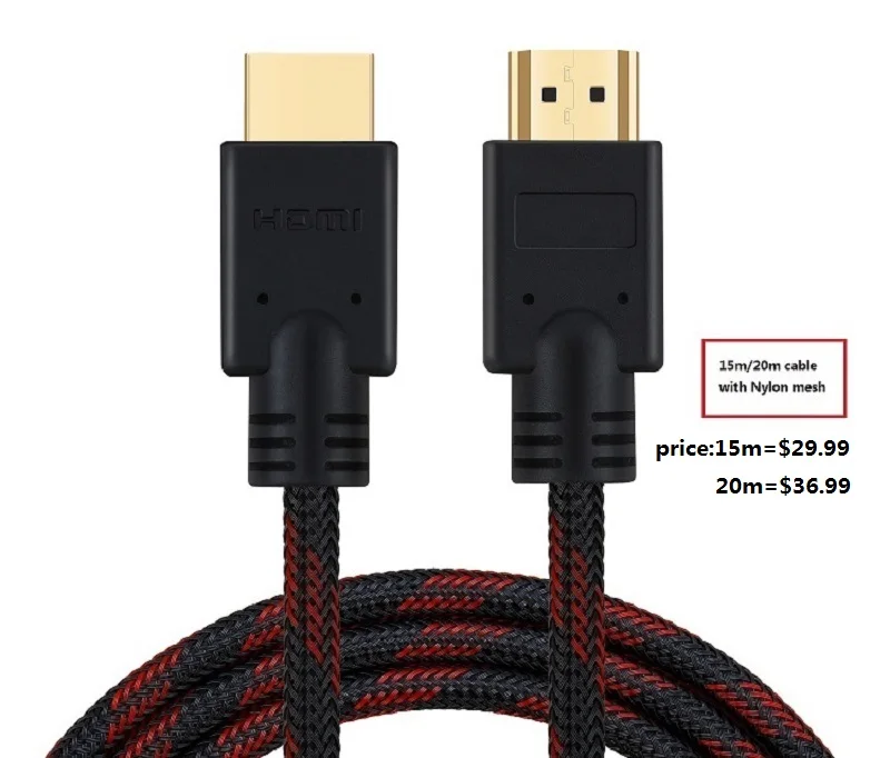 1 м 2 м 3 м HDMI-совместимый кабель 3D 4k Высокоскоростной HDMI-адаптер кабель поддерживает Ethernet 4K x 2K 3D Для HDTV компьютера PS3