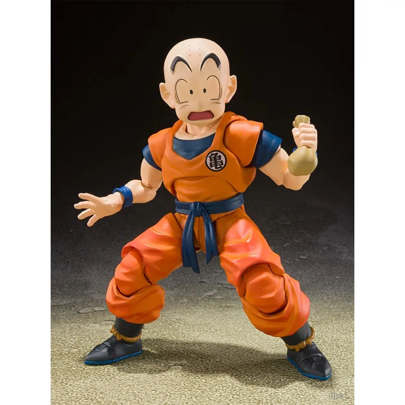 Фото Коллекционная фигурка Bandai 100% Оригинальная модель дракона SHF Криллин: Самый сильный человек на Земле, готовая модель, игрушка для мальчиков, подарок №3
