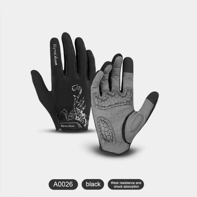 

Велосипедные перчатки с длинными пальцами, Дышащие варежки для сенсорных экранов, профессиональные спортивные перчатки для активного отдыха, велоспорта, фитнеса, горного туризма