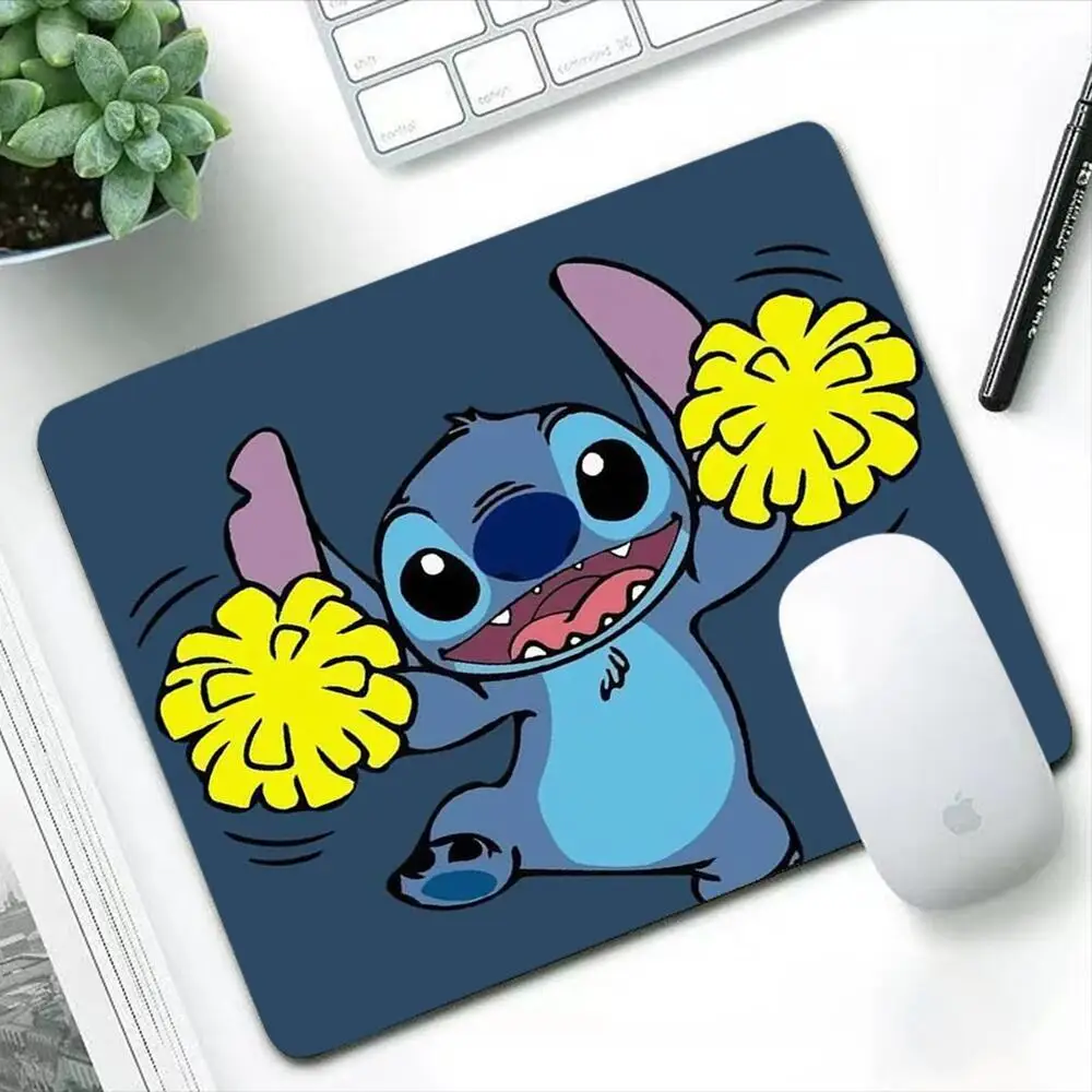 

Stitch Small Pc Gamer Complete Gaming Accessories Anime Mouse Pad Mousepad Keyboard For Compass Desk Mat Mice Kawaii Mausepad