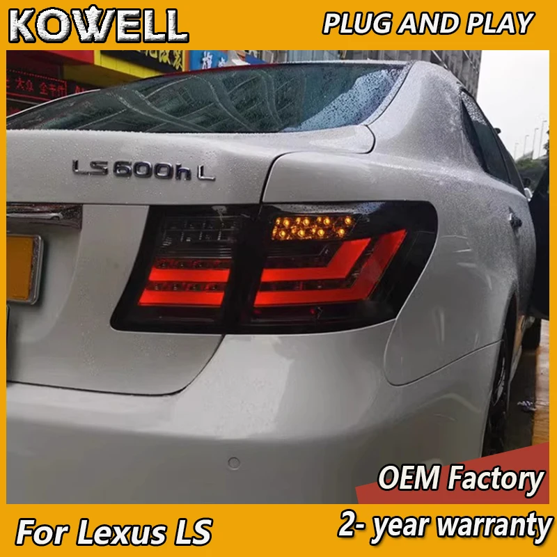 Стайлинг автомобиля для Lexus LS460 Задний фонарь 2006-2009 LS400 LS430 LS500 LS600 DRL