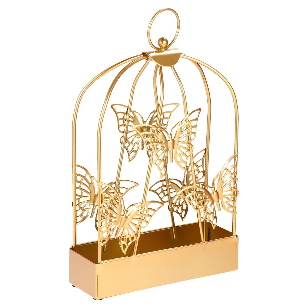 

Держатель в форме бабочки стильный шикарный металлический поднос креативная вешалка для одежды подставка настольная горелка