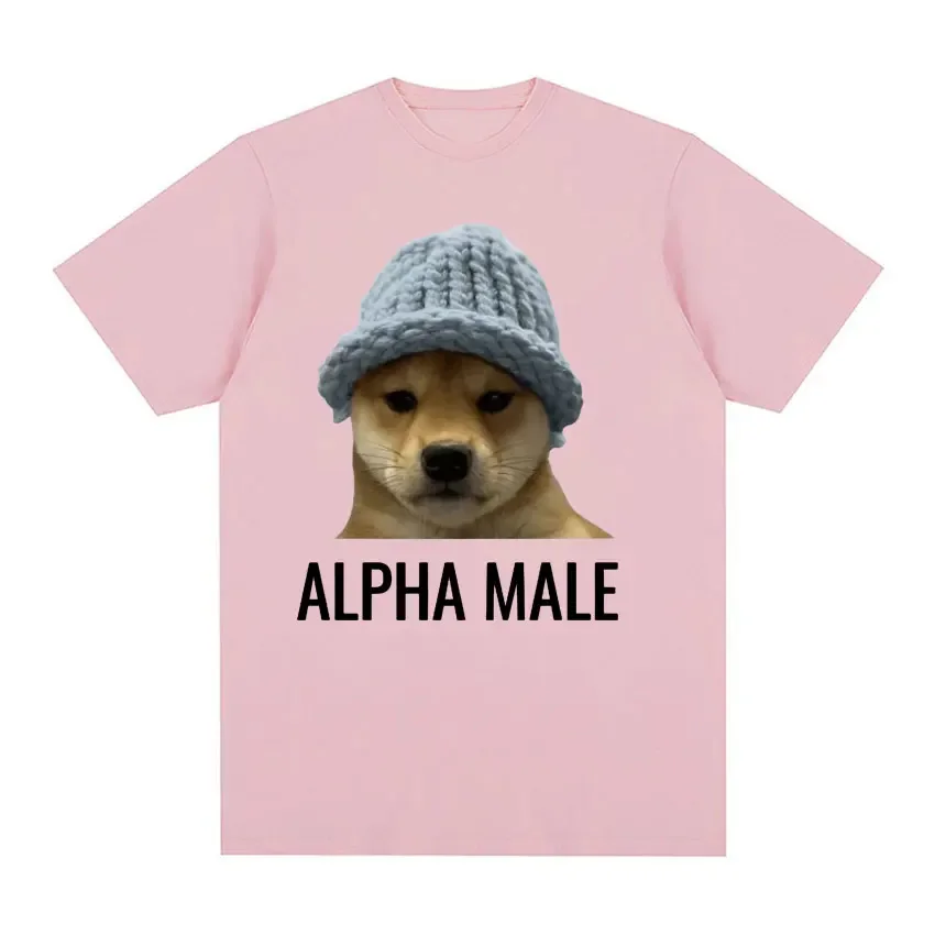 Футболка Мужская/женская с коротким рукавом и круглым вырезом из хлопка