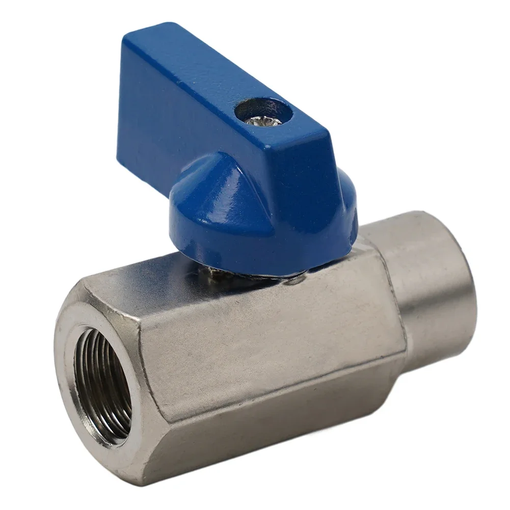 Шаровой кран из нержавеющей стали регулируемый для нагрева в верхней части