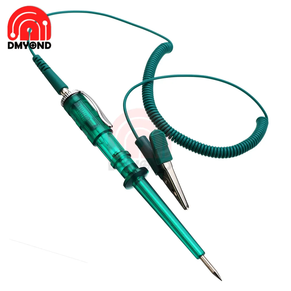 Тестер цепи автомобиля DC 6V 12V 24V автомобильный тестер напряжения грузовика цепь зонд тестер световой системы лампа автомобисветильник жение освещения