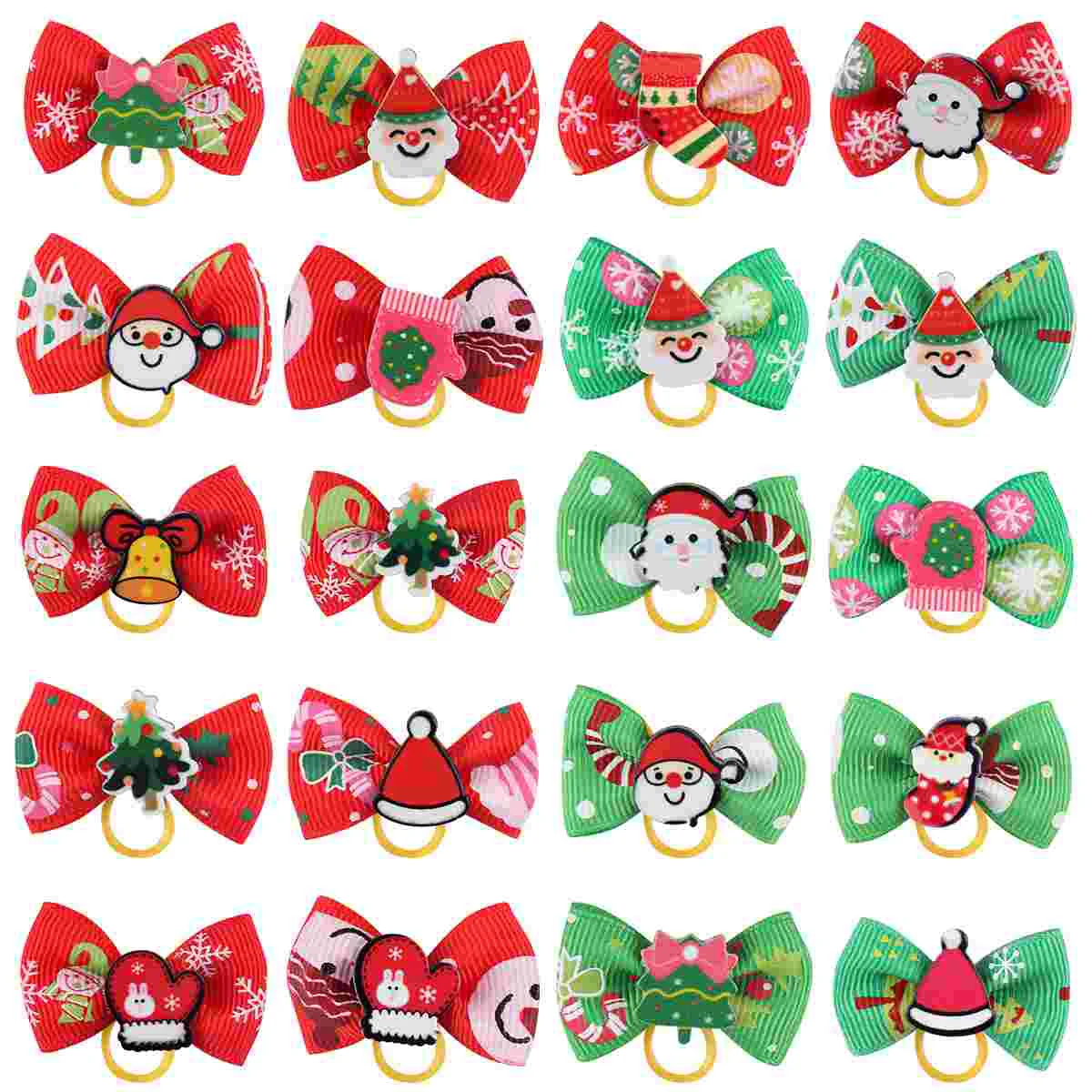 

Dog Hair Bows with Clips Dog Tie Dog Christmas Tie Hair Accessories Dog Hair Bows with Clips Small Dogs Dog Bows