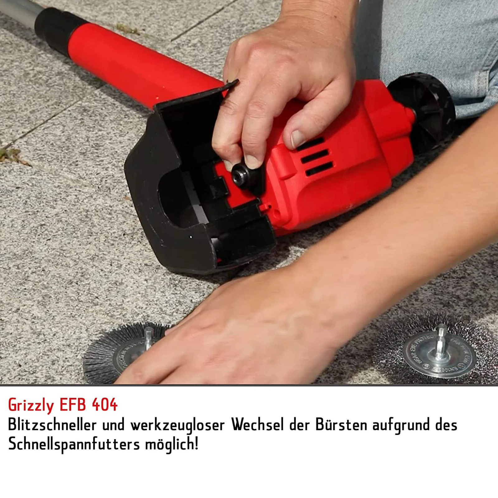 

4pcs Wire Wheel Brush Electric Joint Brush EFB Model 2022 Joint Cleaner Against Weeds Rotary Tools Saws Blades