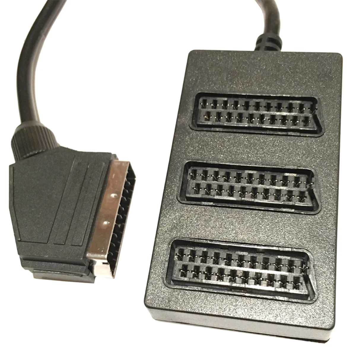 Трехусторонний разветвитель Scart фоторазъем