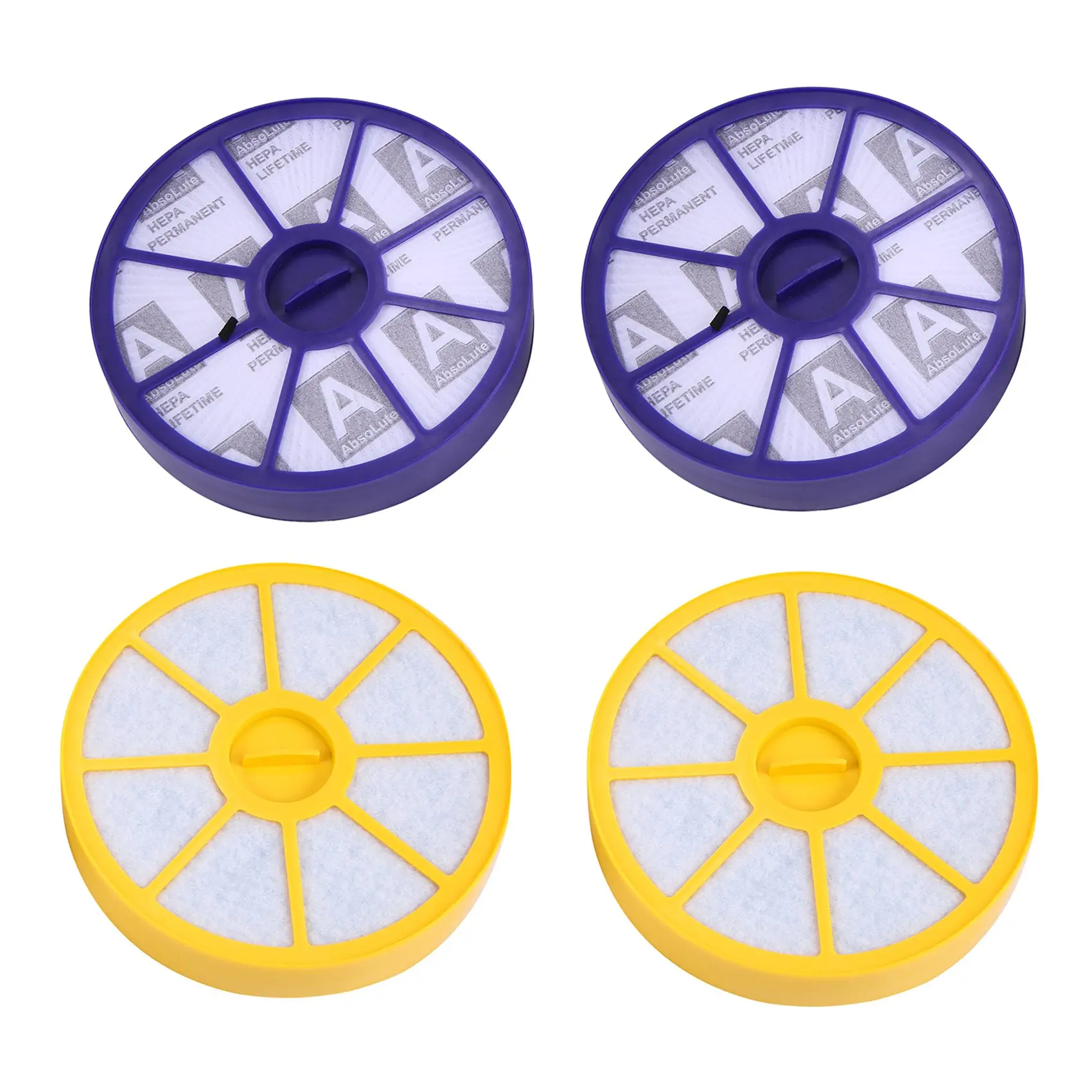 

Washable Pre Motor Filter and Post Motor Allergy HEPA Filter Kit For Dyson DC19 DC20 DC29 Vacuum Cleaners (2 of Each)