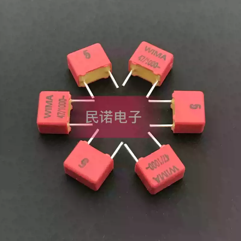 10-100 шт. конденсаторов WIMA FKP2 1000В 47ПФ (47 пФа) для DIY-модернизации с новым расстоянием между выводами 5 мм (art.: 3920dbe92aff8) - 3920dbe92aff8