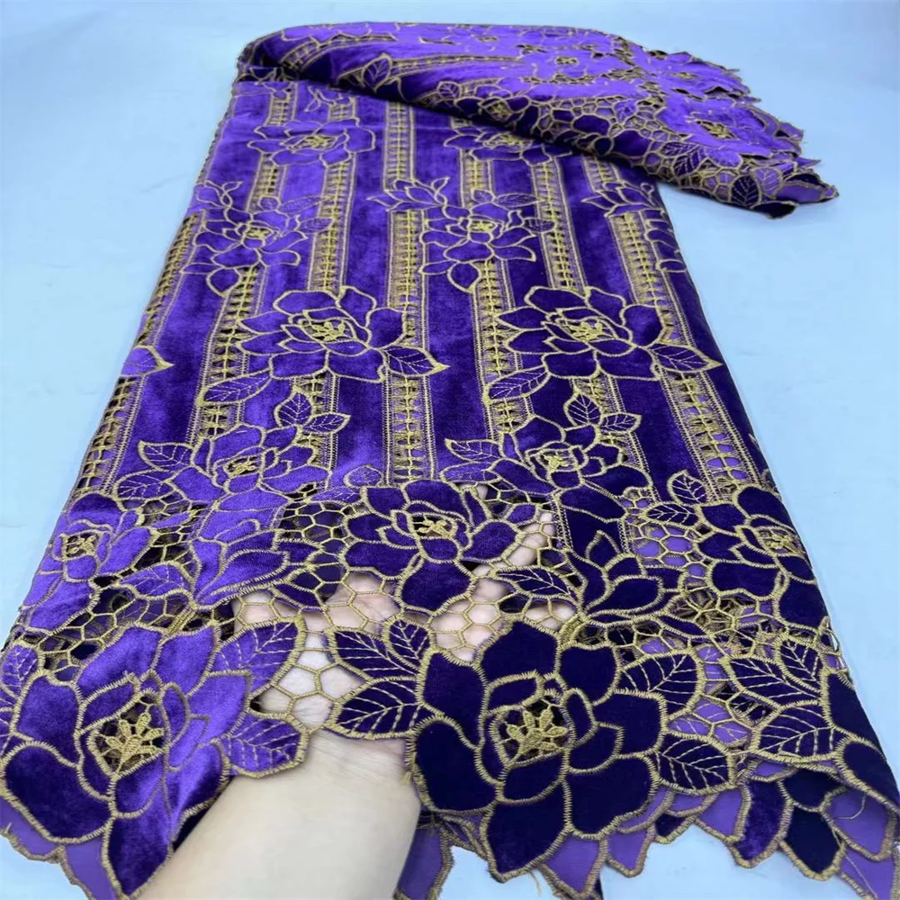 Африканское кружево из хлопка FJ821