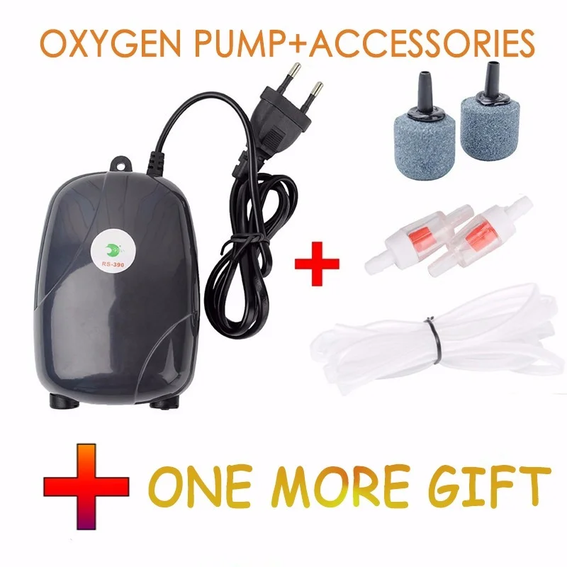 Single Double Outlet With Check Valve Tube Aquatic Accessories 220v 3w 5w