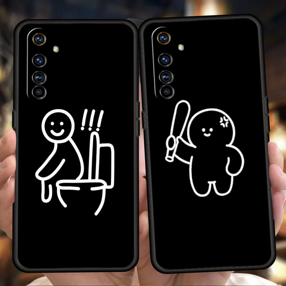 

Cartoon Matchman Phone Case Cover for Oppo A12 A15 A16 A74 A76 A54 Reno 6 7 Find X5 Pro A9 2020 Plus 5G Silicone Soft Shell Capa