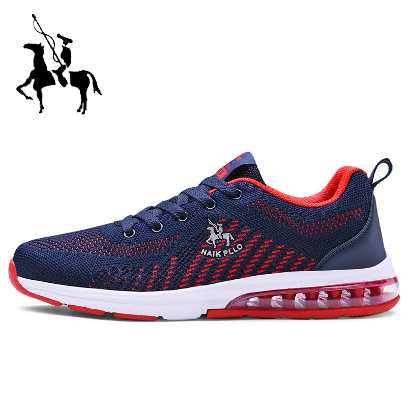 NAIK PLLO Men Shoes Wear-resistant Casual Sports Shoes Running Travel Shoes Mesh Surface Breathable Walking Shoes Air Cushion