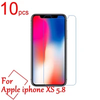 10pcs ultra clearmattenano anti explosion lcd screen protector cover for iphone xs xr xs max 5 8 6 1 6 5 protective filmcloth