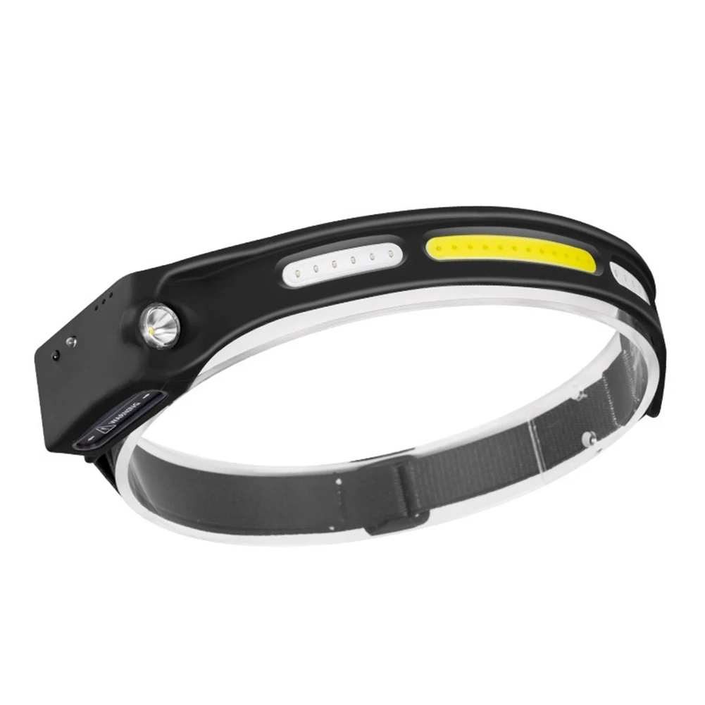 

Outdoor COB Headlight with 5 Brightness Modes Lightweight Design Adjustable Strap Ideal for Animal Relocation