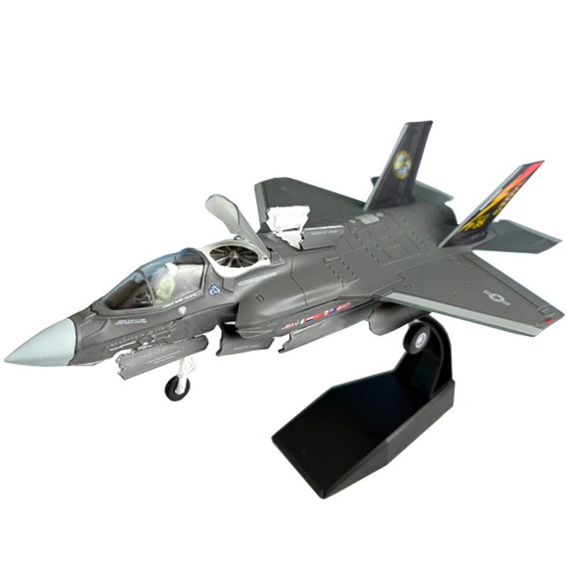 1:72 1/72 весы армии США F35 Lightning II Joint Strike Jet Fighter литой металлический самолет модель