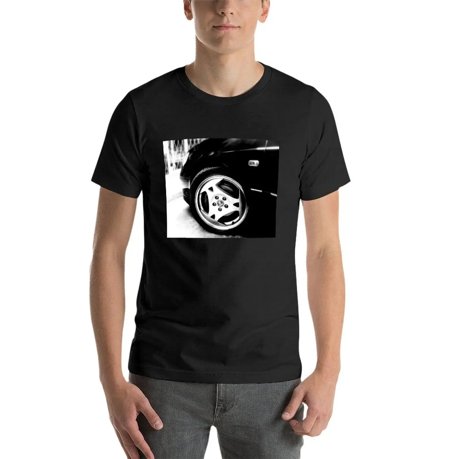 Футболка Saab 9-5 Aero Wheel милая одежда футболка с рисунком черные футболки для мужчин