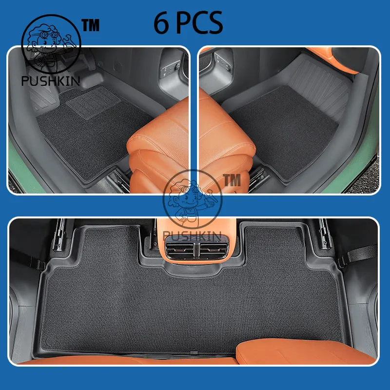 

Для GAC Trumpchi S7 2025 2026 коврики из ТПЭ, грязеотталкивающий ковер для ног, напольный чехол, автомобильные аксессуары для интерьера