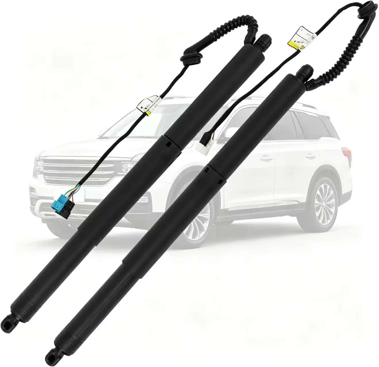 Фото Амортизатор двери багажника для Hyundai Santa Fe F16 IX45 2013-17, артикулы 817702W600, 817802W600, 81780-2W600, 81770-2W600 №1