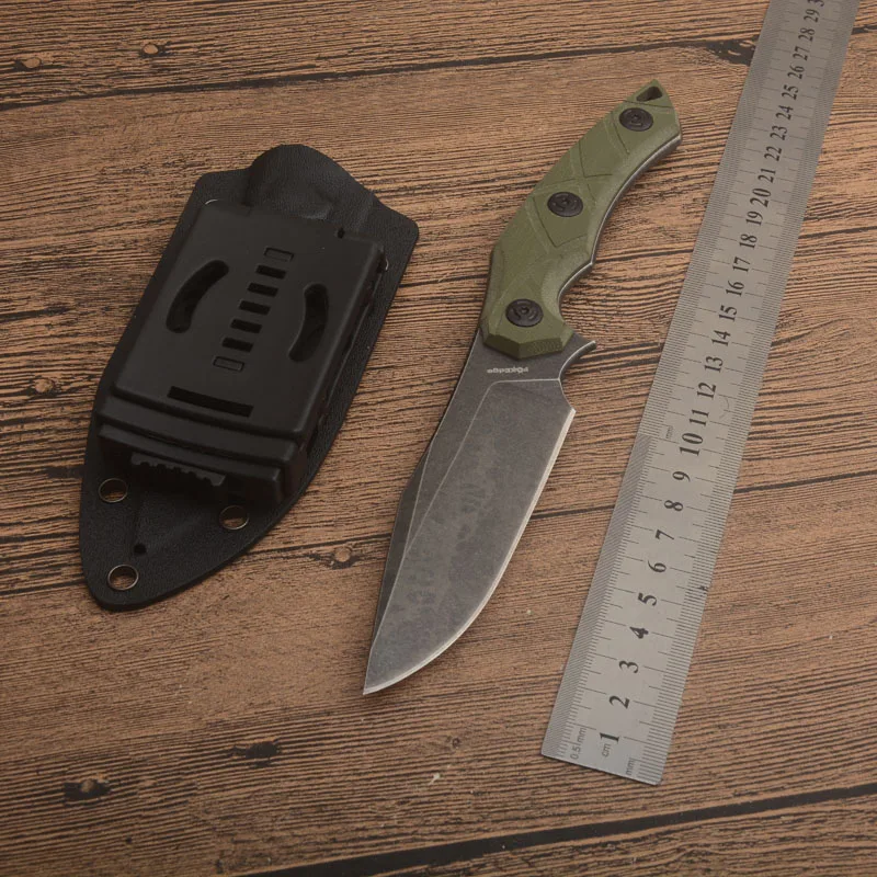 

Высококачественный карманный нож для кемпинга на открытом воздухе 8CR13MOV с фиксированным клинком, охотничий нож для выживания, универсальные портативные ножи для самообороны, инструменты для повседневного использования