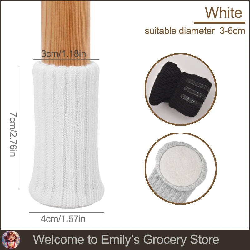 

Носки для ножек стула из фетра, набор из 4 штук