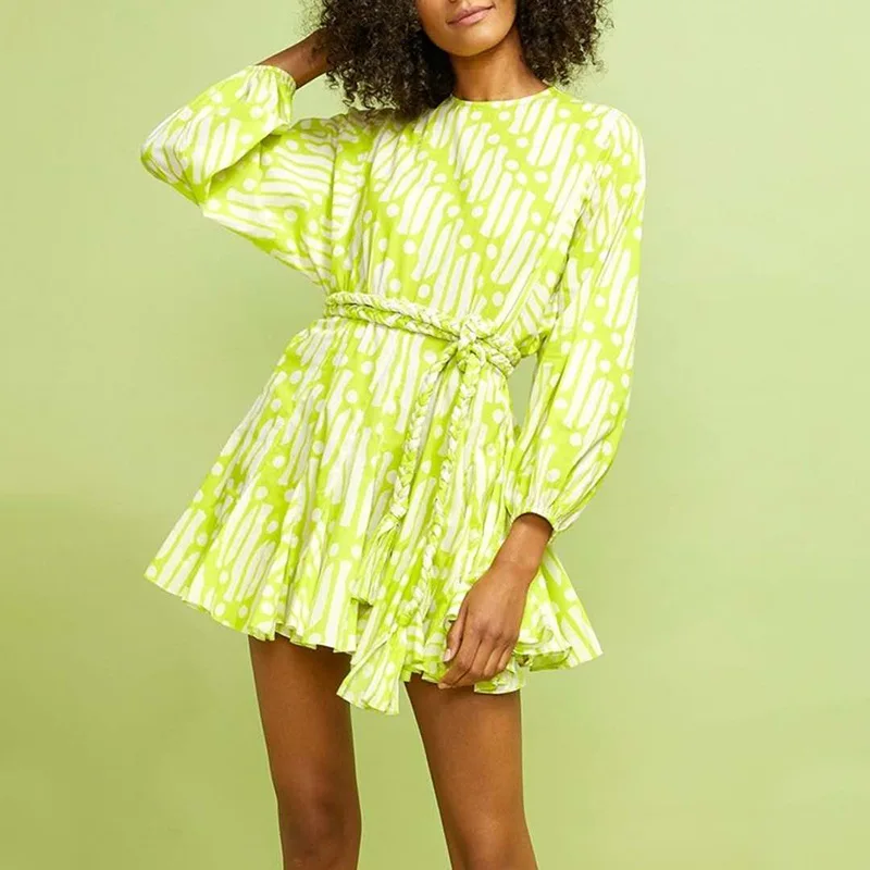 

Элегантные платья для женщин 2022 летние женские роскошные дизайнерские праздничные платья высокого качества модные брендовые наряды на ден...