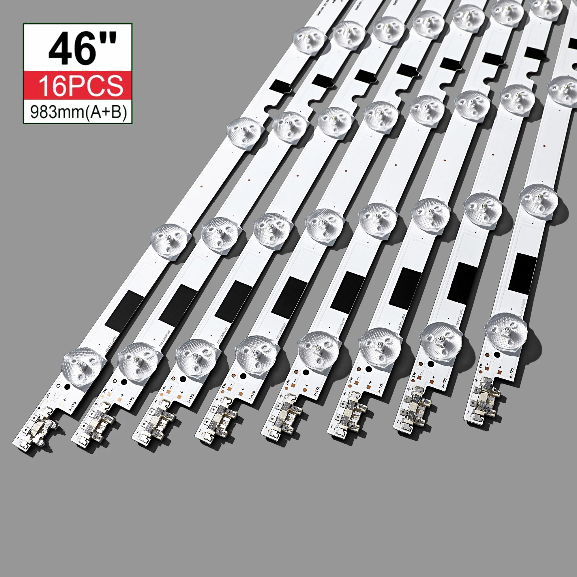 Новая светодиодная лента для подсветки Samsung TV Un46f5500ag Un46f6100ag Un46f5200ag Un46f6400ag UN46F6400 UN46F5200 UN46F5500 UN46F6100