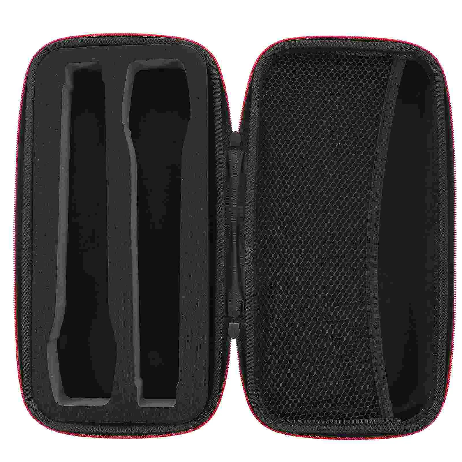

Microphone Case Mic Storagepouch Carryingmicrophones Trip Wireless Portable Lightweight Shockproof Dual Holder Hard Business