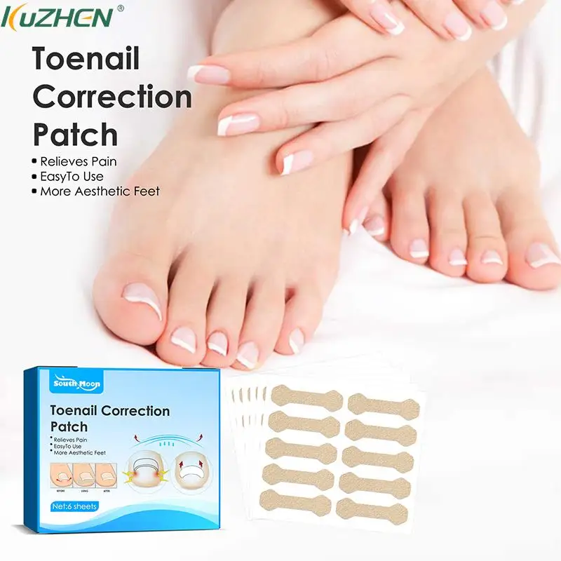 

60pcs Nail Correction Stickers Ingrown Toenail Corrector Patches Paronychia Treatment Recover Corrector Pedicure Tools