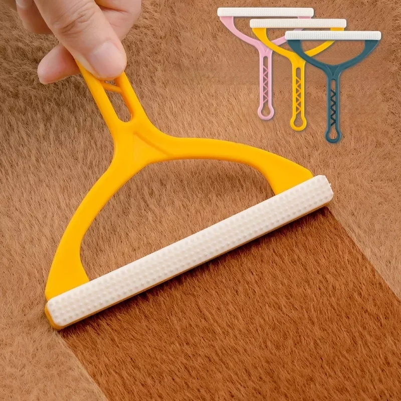 

Многофункциональная ручная щетка для удаления шерсти домашних животных, домашняя защитная одежда, свитер, пальто, эпилятор, двустороннее у...