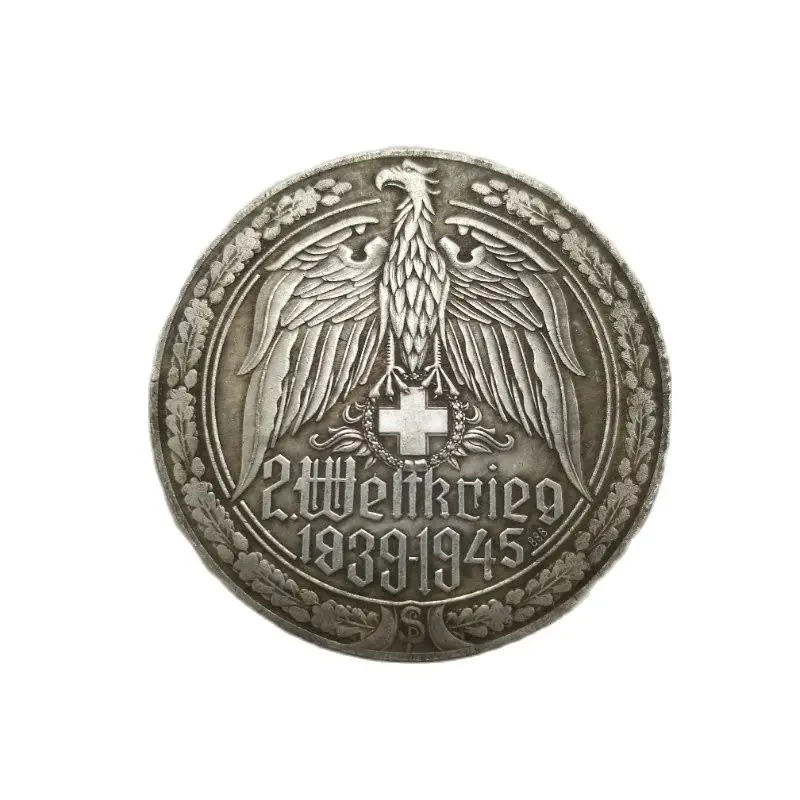 

German Commemorative Silver Plated Coins Copy Antique Collectibles Coin Home Decoration Magic Coin Home Room Decor#G244