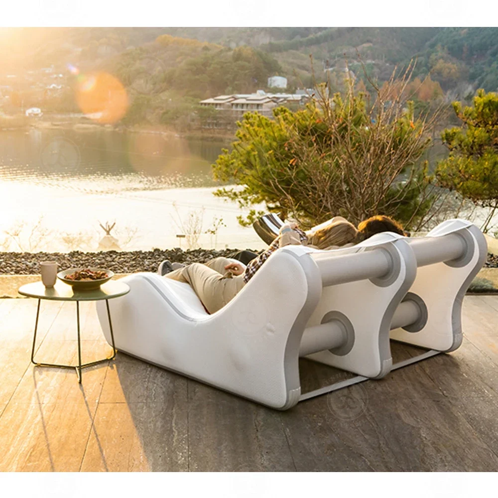 2024 заводская поставка воздушный диван шезлонг надувной матрас для кемпинга